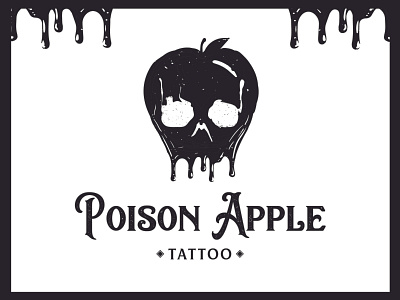 Poison Apple Tattoo Logo