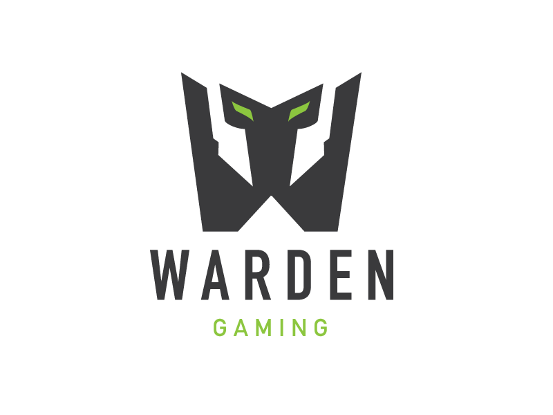 Warden Gaming Logo art branding design graphic design icon illustration illustrator logo typography vector