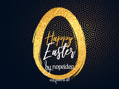 Happy Easter by Nopeidea®