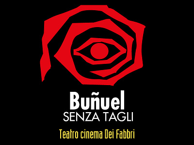 Luis Buñuel - Senza Tagli brand cinema design festival film graphic latino americano luis buñuel nopeidea trieste visual identity