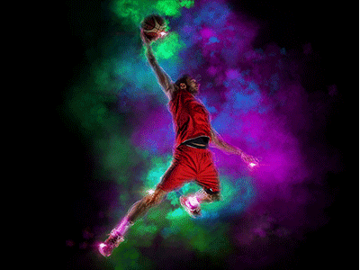 Sky Sport - Digital Art & Cinemagraph .NBA. - GIF