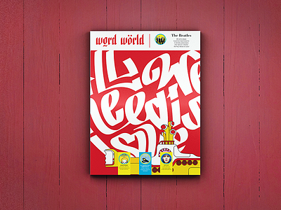 Word World Brand - "Cover Magazine" behance books brand culture ebooks magazine nopeidea pop portfolio word world
