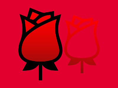 Happy San Valentine - Vector Roses design download flat free free design resource happy icon nopeidea roses san valentine ux ui vector