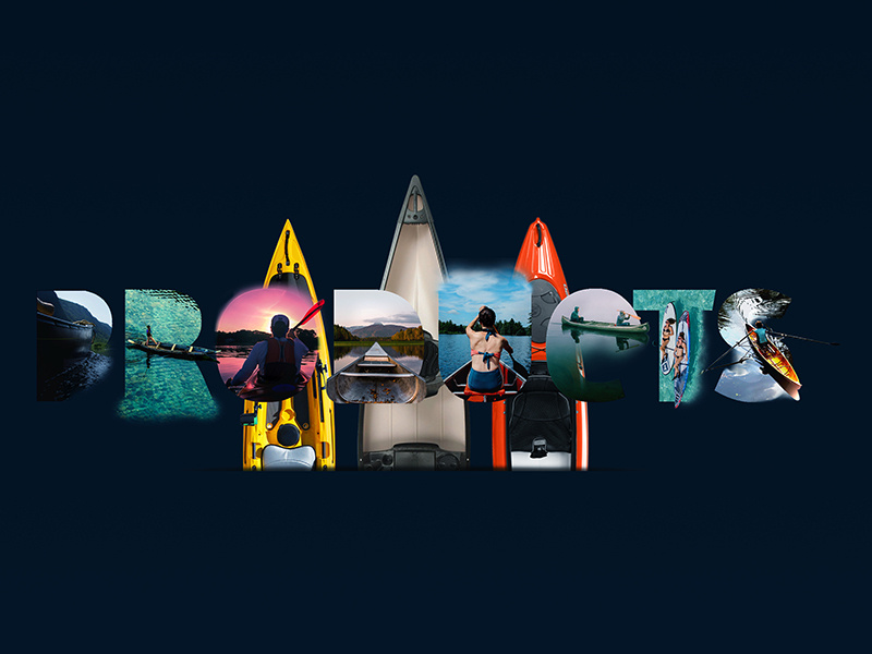 Ui/Ux - John's Kayak - Template - Header typography website concept website digital art logo design graphic kayak productions nopeidea template galasso daniele desktop ux ui mobile header promo portfolio site