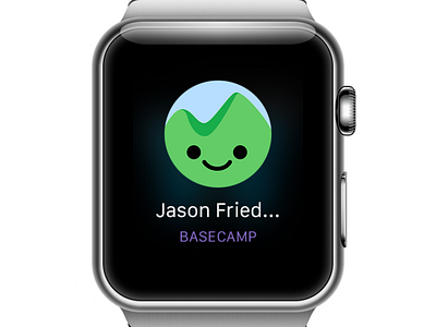 Basecamp pinged you app apple watch basecamp