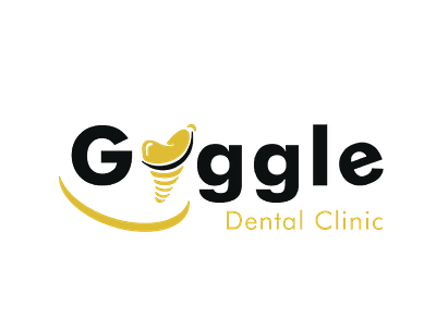 Logo Giggle Dental Clinic branding design flat icon illustration illustrator logo logo design