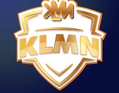 KLMN ESPORT LOGO branding esport flat icon logo logodesign