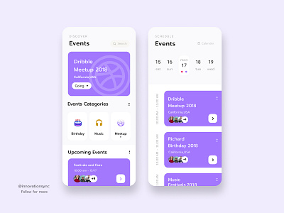 Event App Design