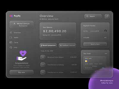 Payify Dashboard Ui Design