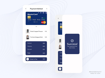 Payment Page Mobile Ui Design by InnovationSync on Dribbble