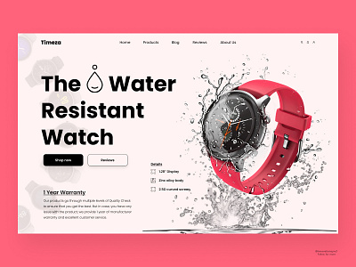 Watch Website Design