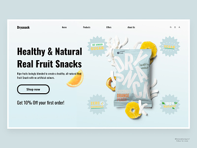 Healthy Snacks Website
