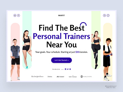 Personal Fitness Trainer Website