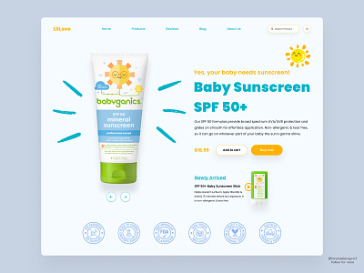 Baby Products Website