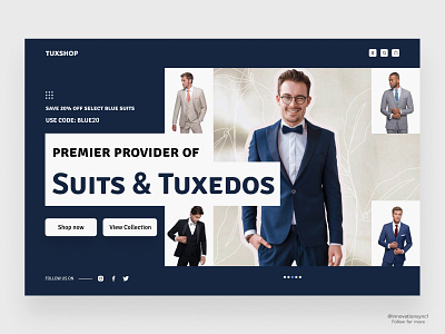 Men's Clothing Website