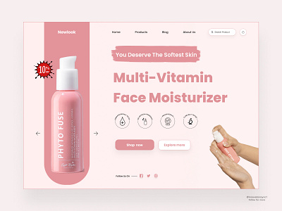 Beauty Products Website
