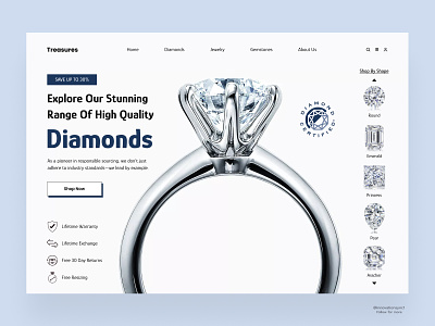 Diamond Jewelry Website