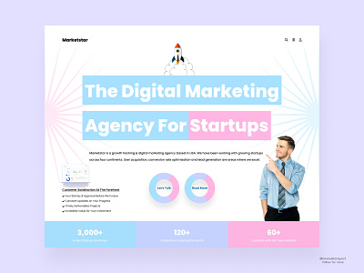 Marketing Agency Website 3d animation branding dashboard digitaldesign flatdesign graphic design illustration innovationsync landing page logo minimal mobile motion graphics nft product design typography ui vector webdesign