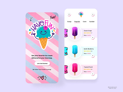 Ice Cream App