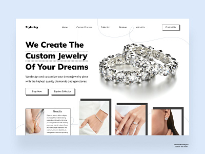 Jewelry Website Design