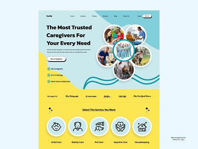 Caregiver Website Design