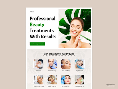 Beauty Treatments Website