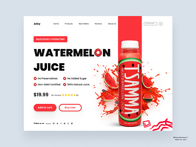 Juice Website 3d animation art branding digitaldesign ecommerce flatdesign graphic design illustration innovationsync landing page logo mobile motion graphics nft product design shopify typography ui webdesign