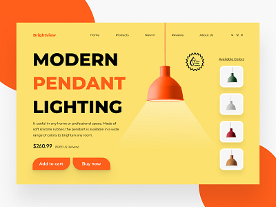 E-commerce Lighting Store