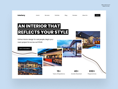 Interior Design Website