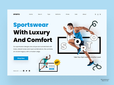 Sportswear Website