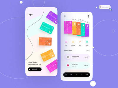 Banking/Finance App Design