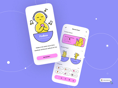 Podcast App Design