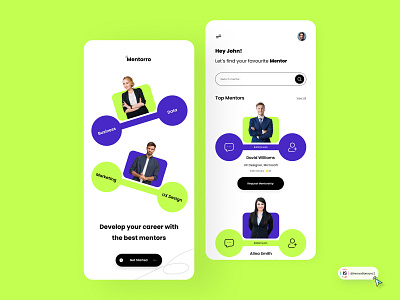 Mentor App Design