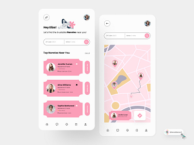 Nanny App Design