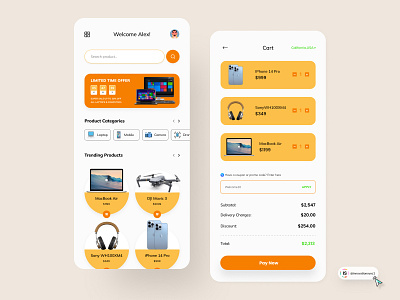 Ecommerce App Design