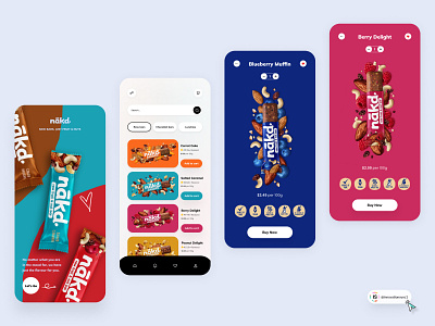 Chocolate App Design 3d animation art branding digitaldesign ecommerce flatdesign graphic design illustration innovationsync logo mobile motion graphics nft product design shopify typography ui vector webdesign