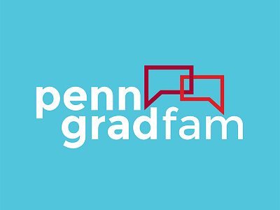 Penn Grad Fam Branding branding education icon identity logo upenn