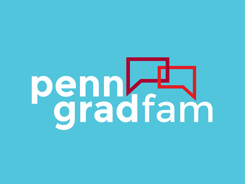 Penn Grad Fam Branding upenn education icon identity logo branding