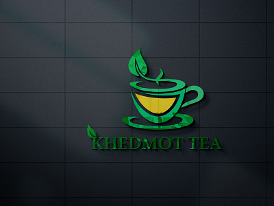 Logo for Khedmot Tea branding business logo design firm logo illustration logo logo design logodesign restaurant logo vector