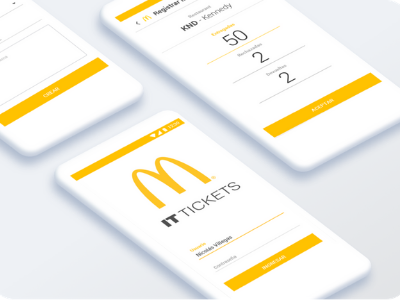 MCDONALD’S – Android & iOS Mobile Apps app app design illustration web web app webdesign