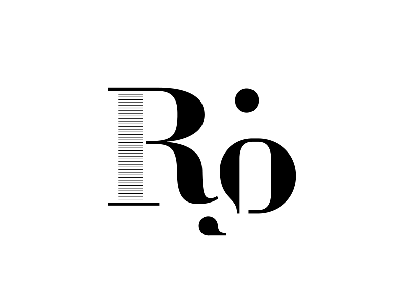 Things Aren't Always #000000 and #FFFFFF black design gif kinetic logo motion rjo serif typographic white