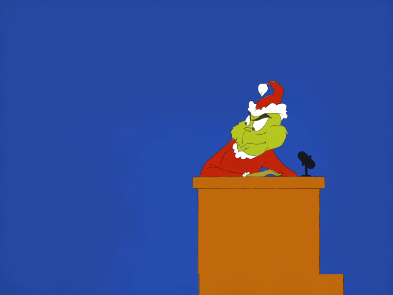 An Early Holiday GIF(t). Brought to you by the Grinch.