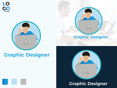 graphic designer logo concept art branding design graphic design icon illustration logo minimal vector web