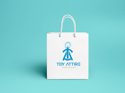 T & A letter logo design for clothing brand