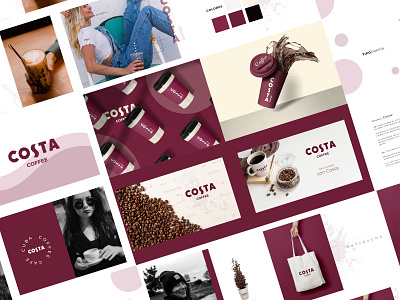 Costa Coffee Branding by Tahmina Akter on Dribbble