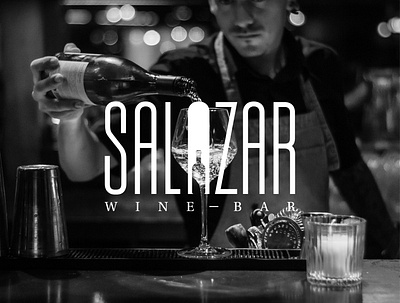 Salazar. 2021 alcohol bar brand identity brand identity design branding design drinks graphic design icon illustration logo modern visual identity wine