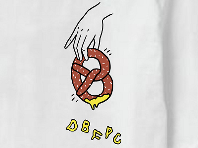 Dough Boy Pretzel Fresh co shirt design illustration shirt design