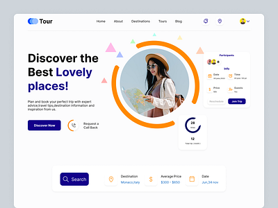 Website Design : Landing page