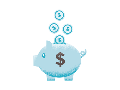 This little piggy went to the bank. bank design graphic icon illustration illustration design illustrations mark mark icon symbol money piggy piggybank