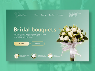 Concept - Bridal bouquets